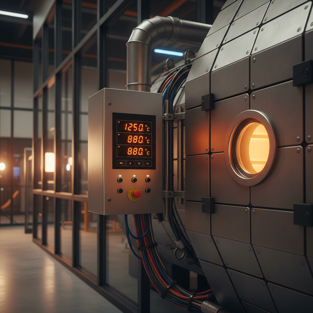 Industrial heat treatment facility